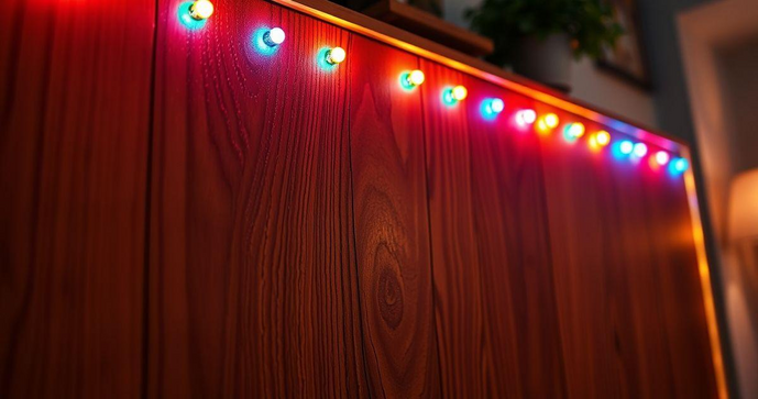 Painel de Madeira com LED: Transforme Seu Ambiente com Estilo e Iluminação