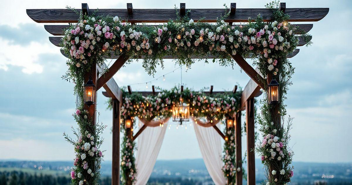Pergolado de Madeira para Casamento: 7 Ideias Incríveis
