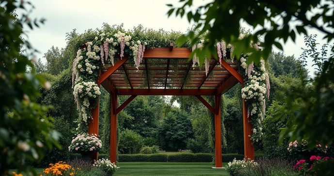 Pergolado de Madeira para Casamento: Elegância e Estilo