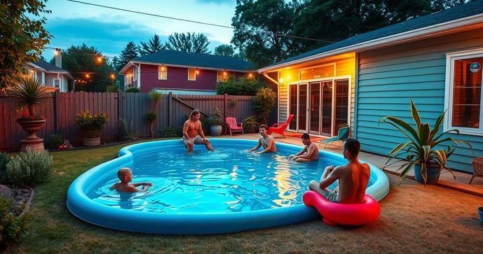 Deck para piscina de plástico transforma seu espaço: descubra as vantagens e opções disponíveis