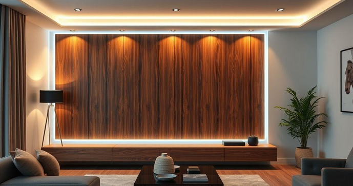 Descubra as Vantagens do Painel de Madeira com LED para sua Decoração