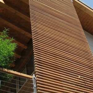 Brise de madeira fachada