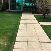 Piso cimentício permeável Piso cimentício permeável